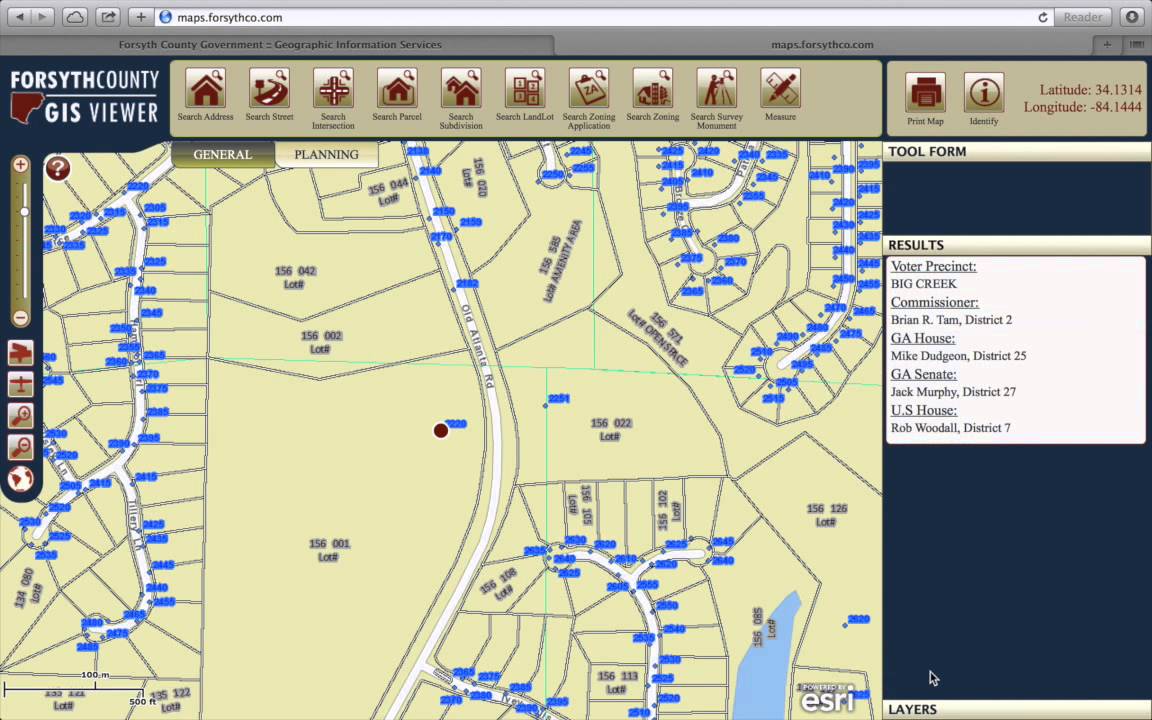 forsyth county parcel map How To Determine The Parcel Number Land Lot And Section Youtube forsyth county parcel map