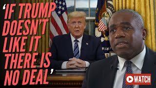 Lammy Said If President Trump Doesnt Like Chagos Deal It Wont Go Forward