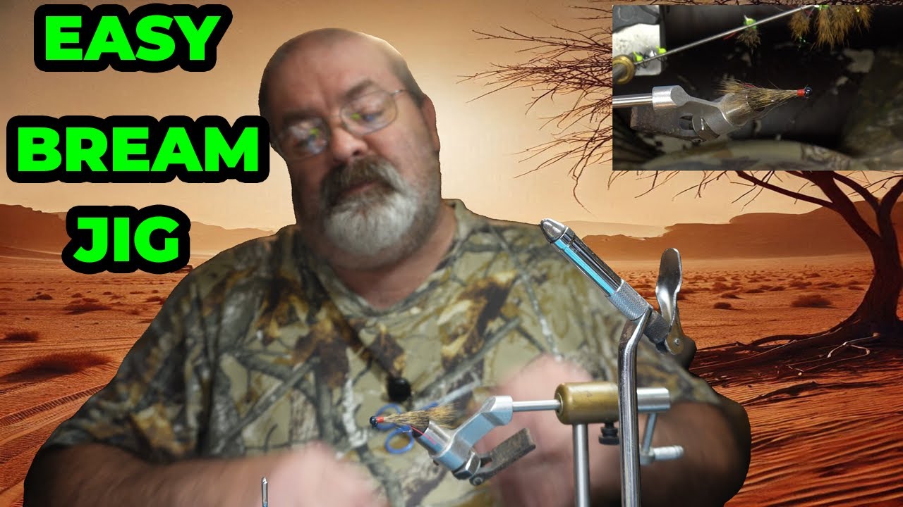 Как связать более удобную джиг-головку для ловли леща с хвостом белки.