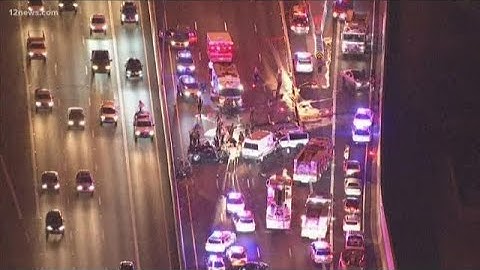 DPS: Wrong-way driver crashed into 3 vehicles on I-17