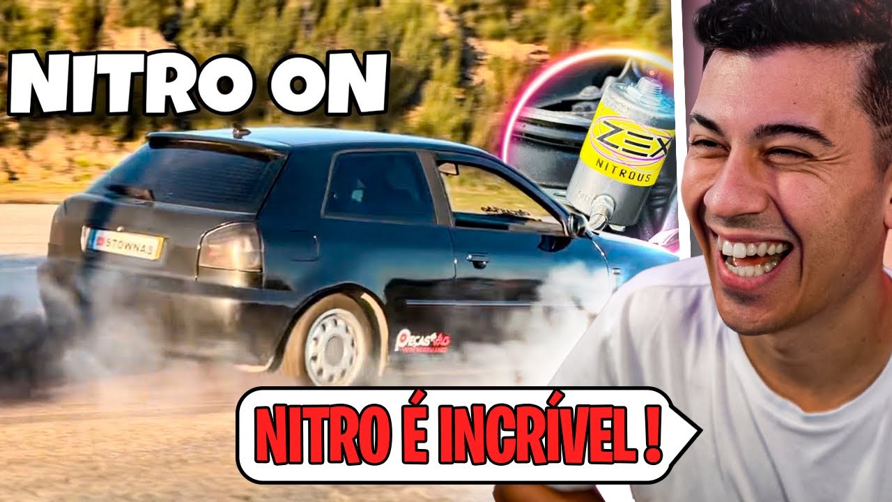 AllSpeedDrive - AFINEI O AUDI A3 PD COM NITRO AGORA SIM MAIS DE 500CV *STOWNAS*