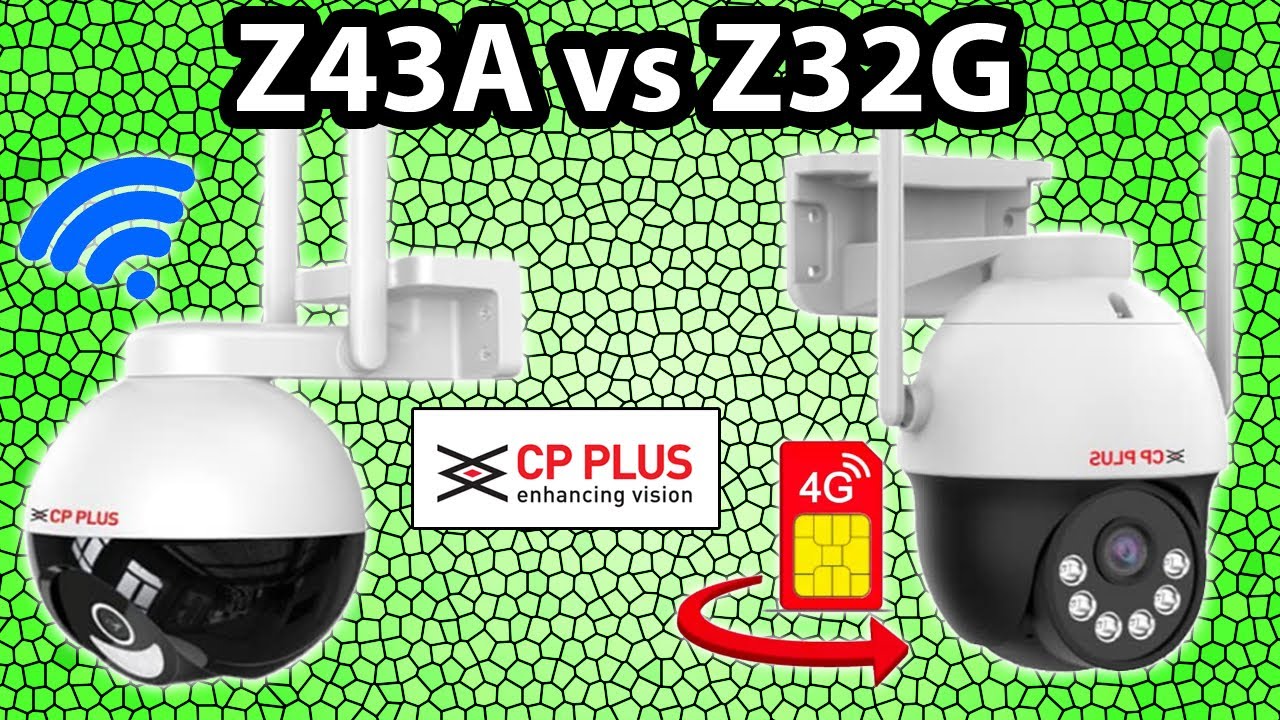4g camera vs wifi camera (2024) | z43a vs z32g - YouTube