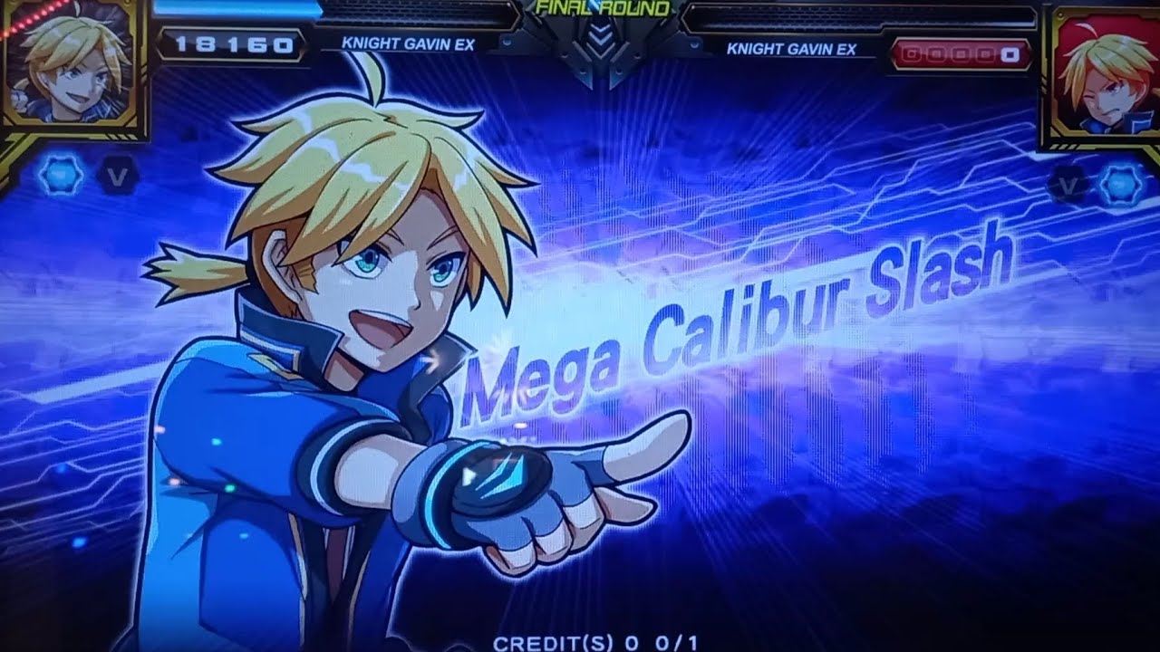 Knight Gavin EX All Moves Hero of Robots