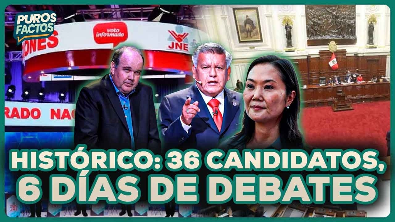 ¿Cómo será el debate presidencial con 36 candidatos? | SEGMENTO # ...