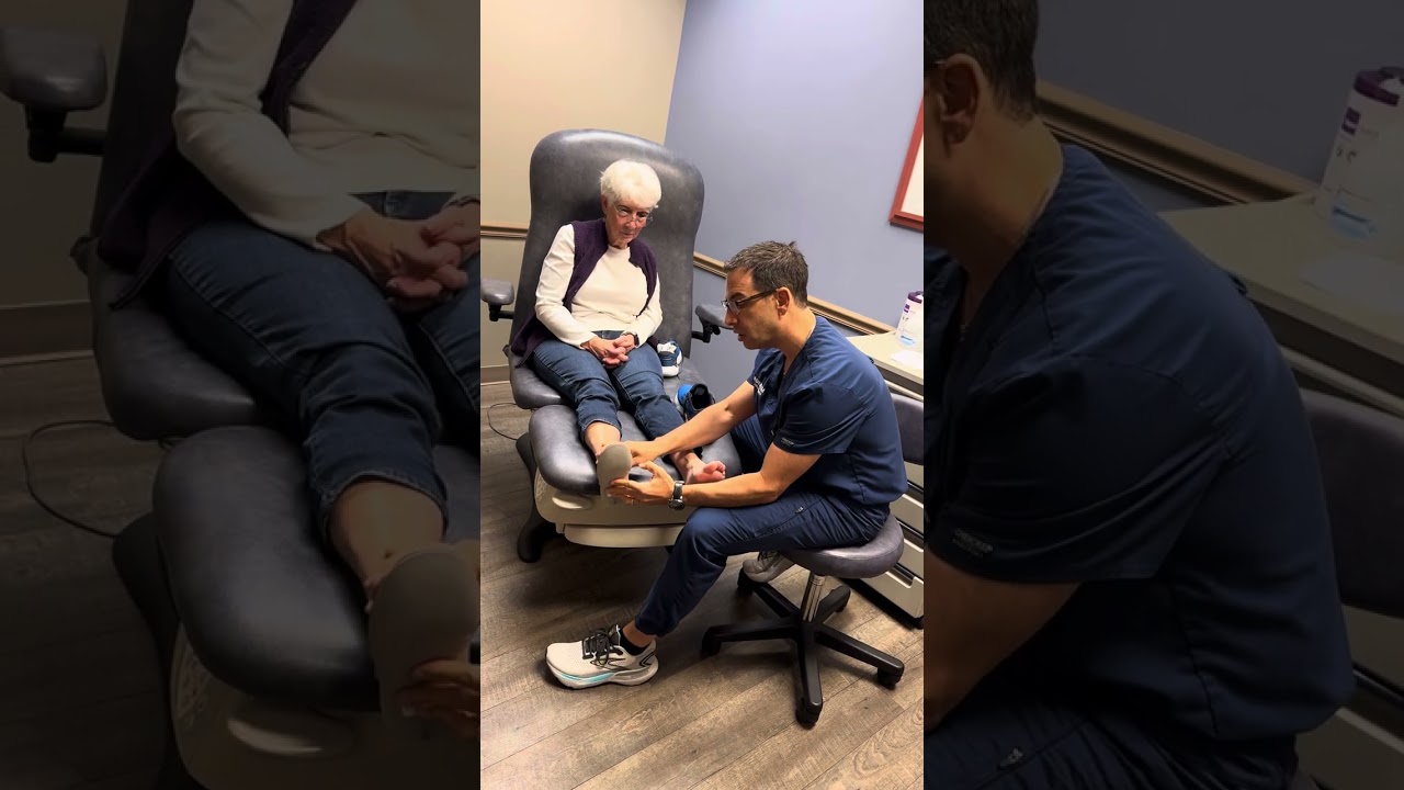 Dr. Stewart successfully treats Polio patient with Custom Foot Orthotics at Timonium Foot and Ankle