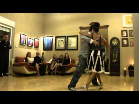 Ryszard Musial i Monika Wydrowska tańczą tango Francisco Canaro - Poema