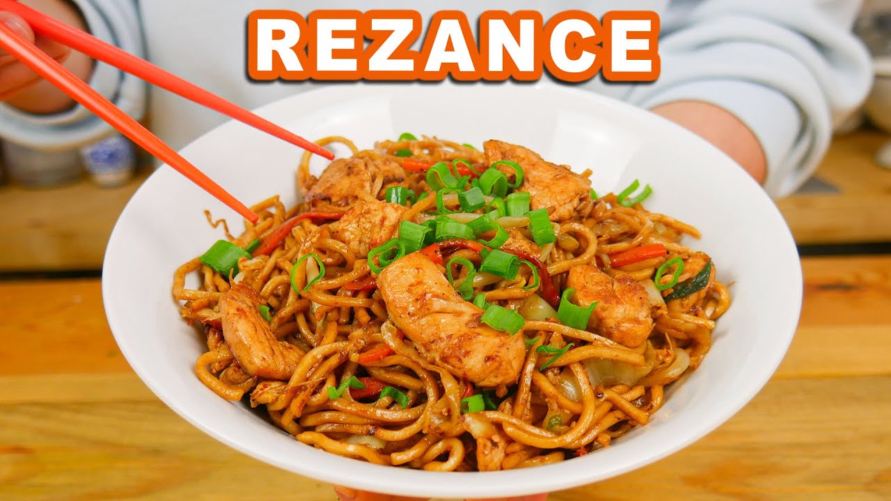 Smažené rezance s kuracím mäsom a zeleninou | Viktor Nagy | recepty