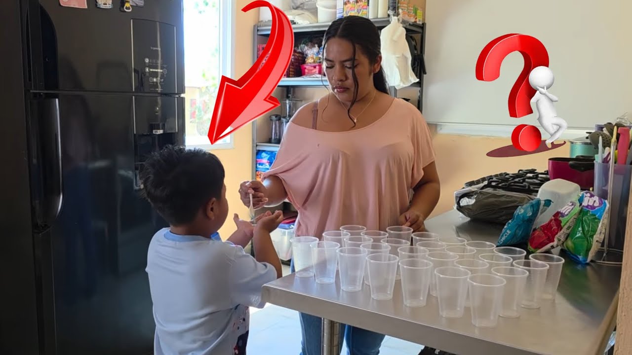 🔴Le Enseño a Mi Hijo a Como Ganarse la Vida Hacemos Gelatinas para vender😱🤯