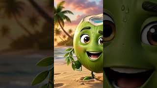 Coconut water uses for skin #coconutwater #ai #aishorts #aivideo #aiart