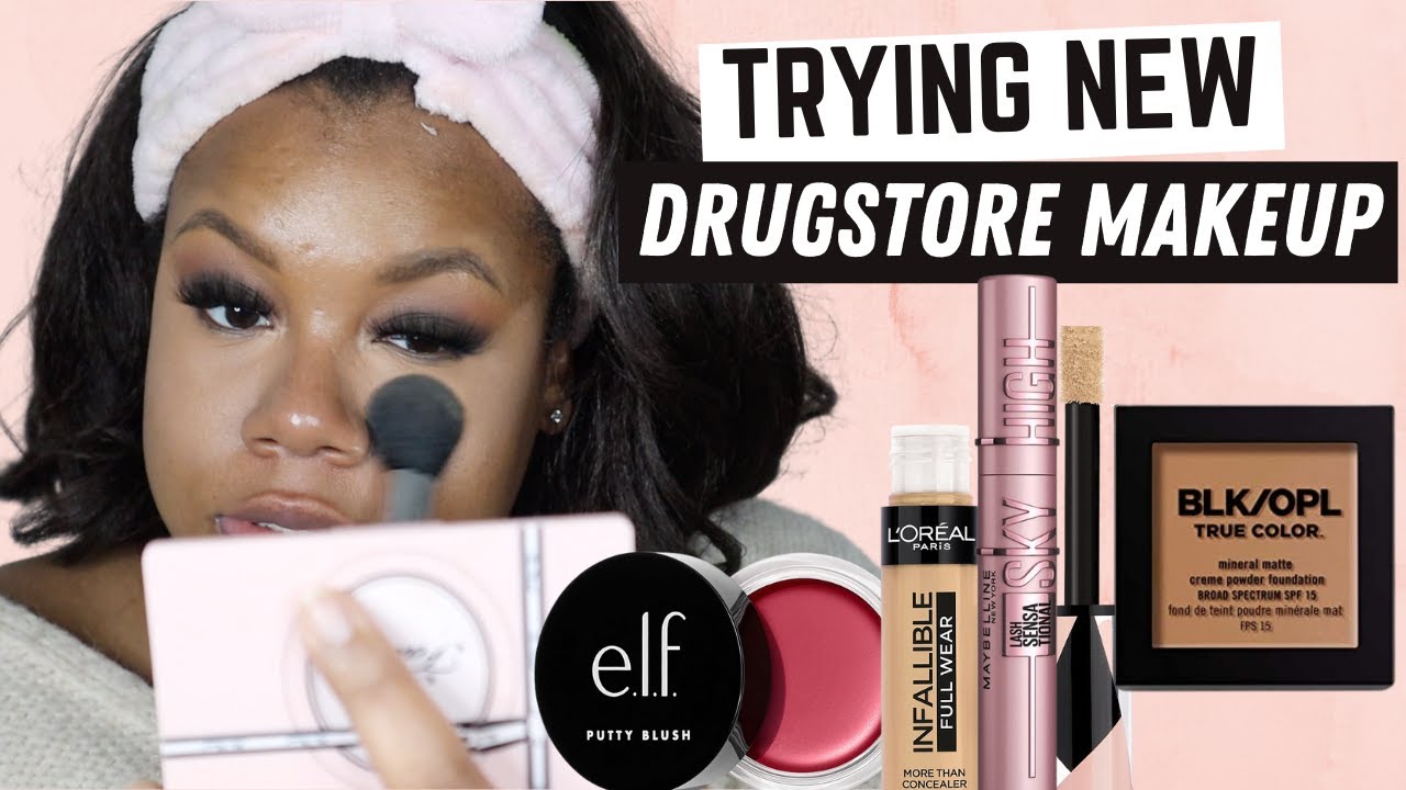 TRYING NEW DRUGSTORE MAKEUP 2021 | *affordable makeup*