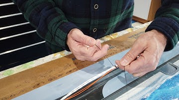 Vans RV 7 HINT Video Wax Cord Wire Wrap Tutorial