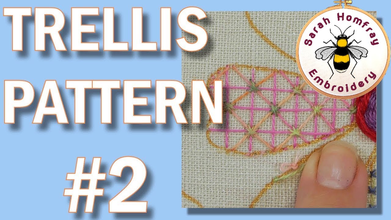 How to do the Cross Stitch - Sarah's Hand Embroidery Tutorials