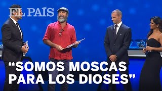 El Extraño Discurso De Eric Cantona En La Gala Del Sorteo De La Champions