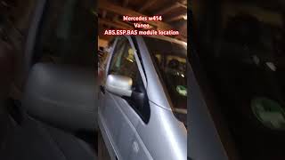 Mercedes vaneo w414 ESP-BAS module location