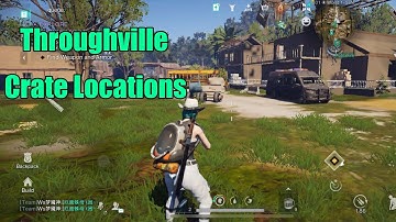 Throughville - Mystical Weapon & Gear Crate Location ONCE HUMAN BEGINNER GUIDE GAMEPLAY