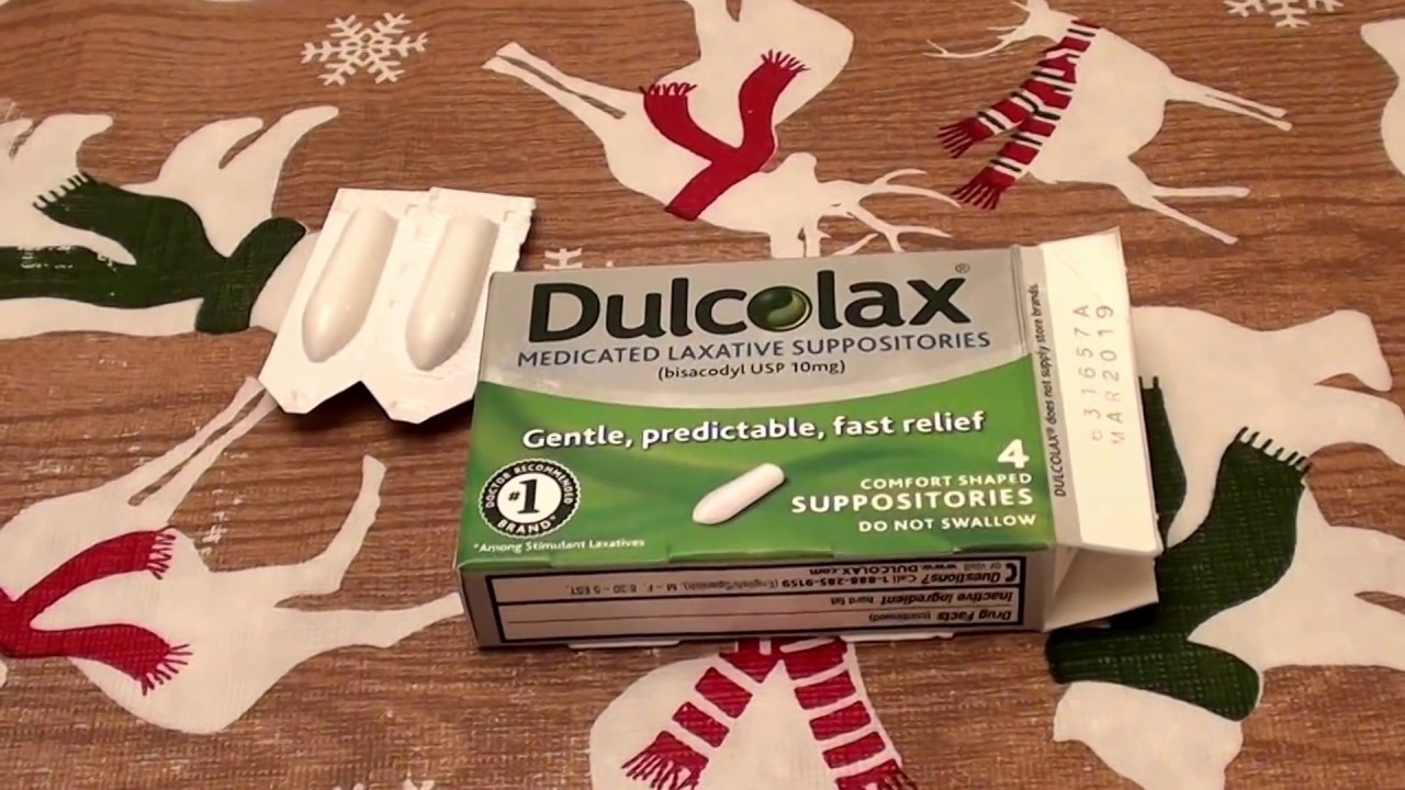 Dulcolax Medicated Laxative Suppository