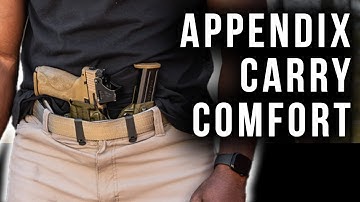 How to Make Appendix Carry Comfortable | Improve Your EDC Setup