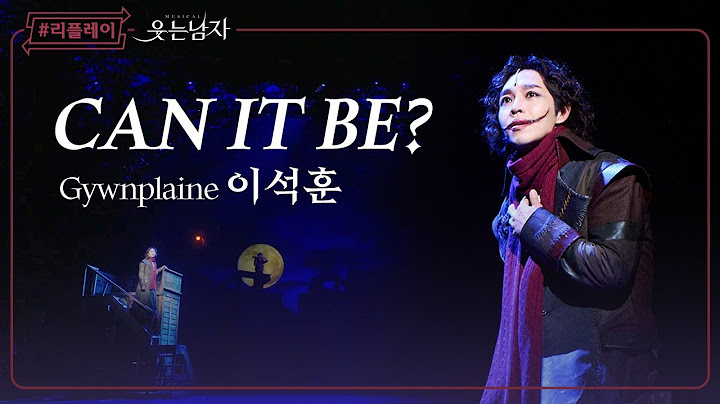 [#리플레이웃남] '날 위한 천국을 내게 보여줘' CAN IT BE? - 이석훈 (4K)