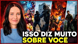 A PSICOLOGIA POR TRÁS DOS JOGOS QUE VOCÊ GOSTA DE JOGAR | Psicóloga Explica