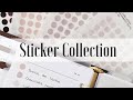 My Sticker Collection & How I Use Them in My Planner