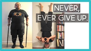 Arthur's Inspirational Transformation | Never, Ever Give Up | Boost-up Yoga Journey Profile