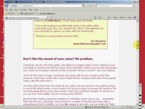 CamRecorder open source program