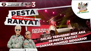 Download Lagu GALAU TERUSSSS! NDX AKA DI PESTA RAKYAT GANJAR MAHFUD SIDOARJO! MP3