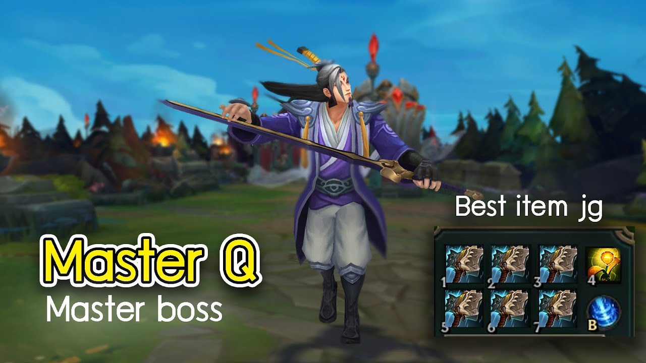Master Q Angry Master Q Master บอส ป่าแบกทีมเก็บ Pentakill 1vs5 | league of legends ...