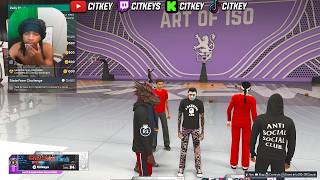 1ST CREW BATTLE OF THE YEAR! AOI VS SILENCE ! SPOOKY TIME NBA2K27