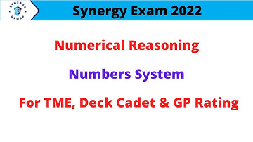 Synergy Exam 2022 Problems on Number System - Numerical Reasoning | Numerical Aptitude #synergy
