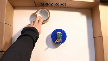 MRPiZ - raspberry pi robot - obstacle avoidance