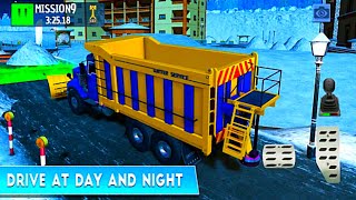 NEW Winter Ski Park Snow Driver 3D - Big Plow Truck Driving Simulator - Android GamePlay screenshot 5