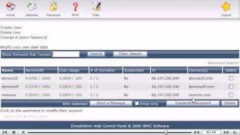 How to suspend a user