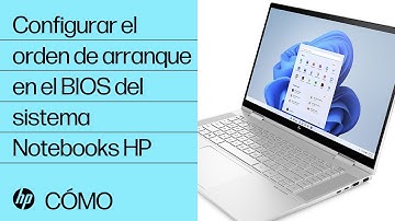 Cómo configurar el orden de arranque en el BIOS del sistema en equipos HP | HP Support