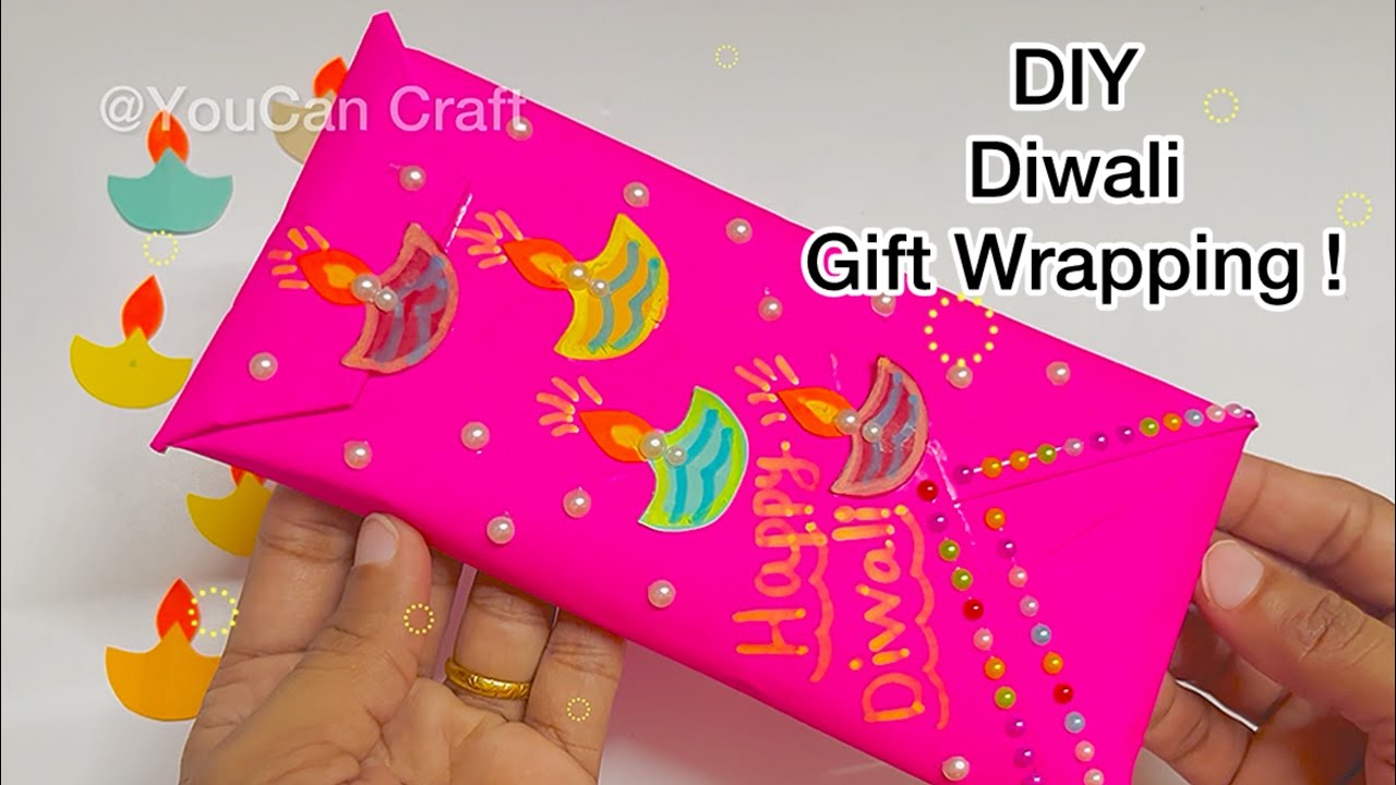 Chocolate Gift Wrapping for Diwali | Easy & Beautiful Gift Packing Ideas | YouCan Craft 2025