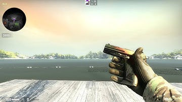 Counter Strike  Global Offensive P2000 amber fade skin