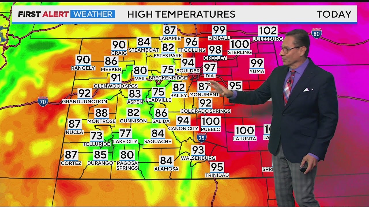Another Heat Advisory for the Denver metro area and Front Range with ...
