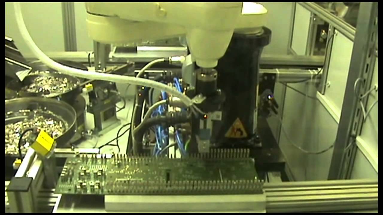 Small parts robotic assembly YouTube