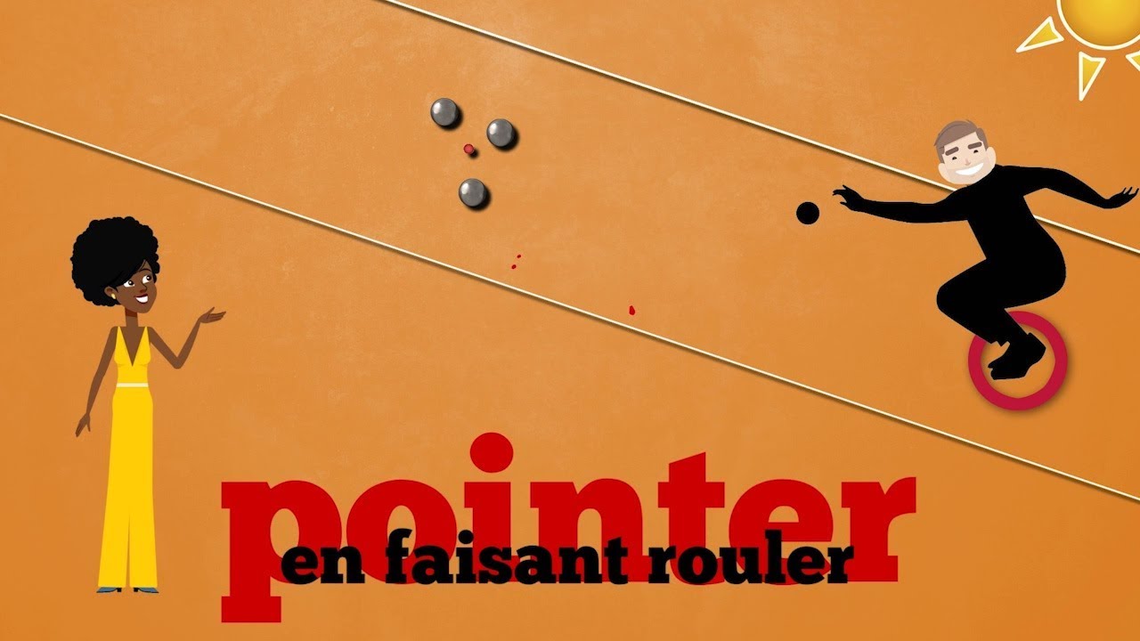 Apprendre la pétanque pointer en faisant rouler YouTube