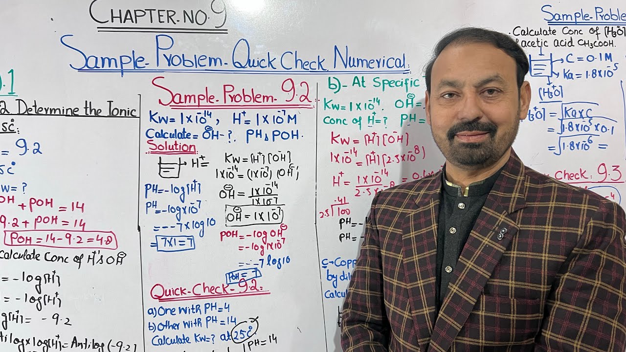 Sample Problem,9.1,9.2,9.3,Quick Check,9.2,9.3,Chapter No.9,Chemistry 11th Class
