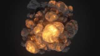 FumeFX Explosion Test (3ds Max + FumeFX + After Effects)