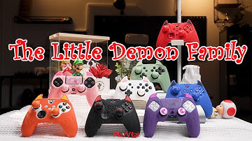 PlayVital Little Demon Game Controller Silicone Cover Family