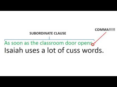 Sentence Imitation 1: Complex Sentences! - YouTube