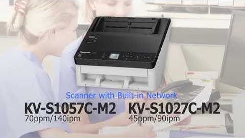 Panasonic KV-S1027C-M2 and KV-S1057C-M2