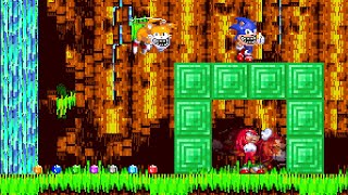 Place Minecraft blocks in Sonic 3 A.I.R.