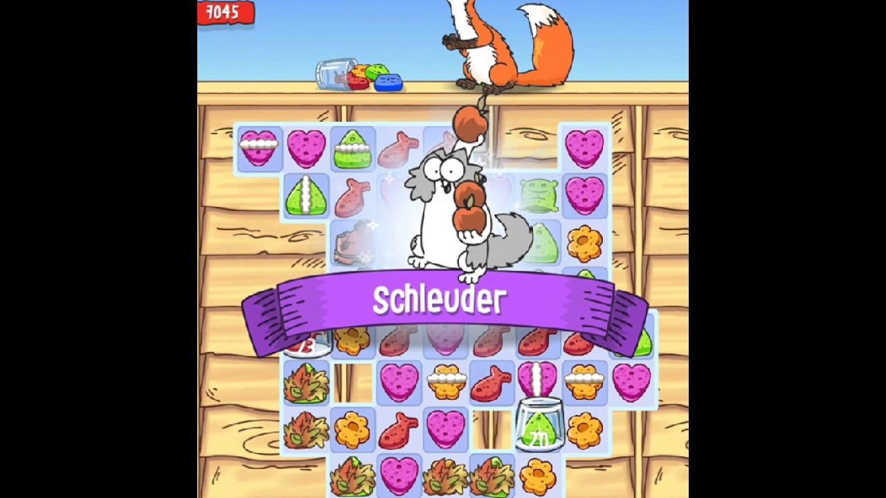 Simons Cat - Crunch Time - Level 132 (by match3news.com)
