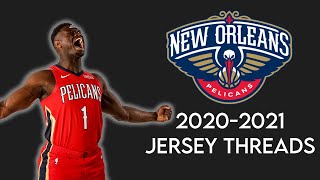 New Orleans Pelicans Uniform Set 20-21 | NBA Jersey Threads