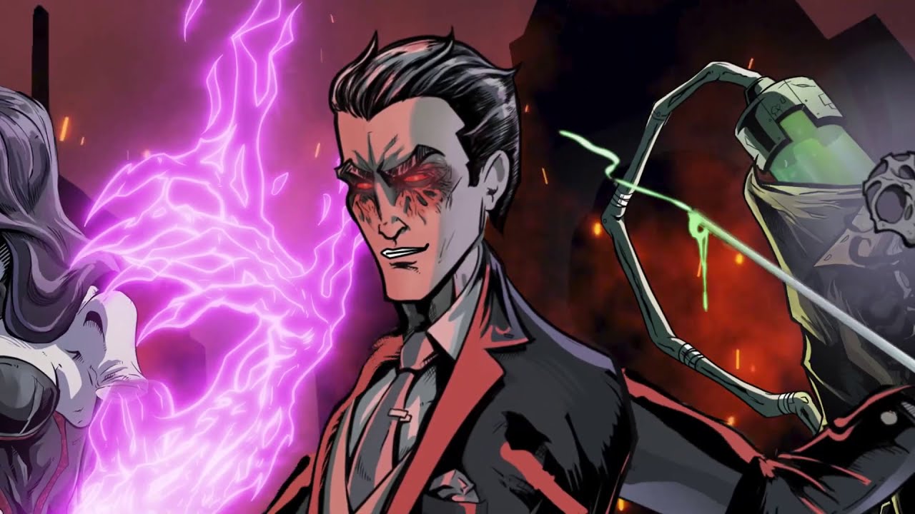 character video -- Kapow! board game trailer