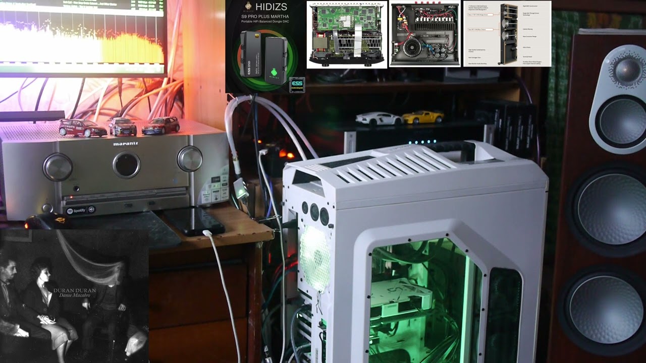 HIDIZS S9 Pro Plus + Monitor Audio Silver 500 / Duran Duran - Paint It Black
