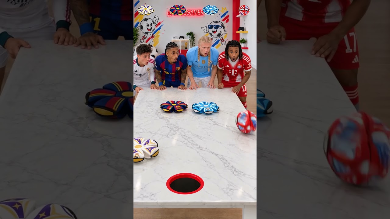 Phlat Ball Game with Arda, Olise, Haaland & Yamal⚽⚡